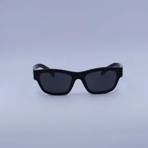 Prada PRB09S 16K08Z Sunglasses Black Butterfly Frame, Dark Grey Lenses PR B09S Prada Sunglasses 16K08Z Black - eye-oo.com main image 3